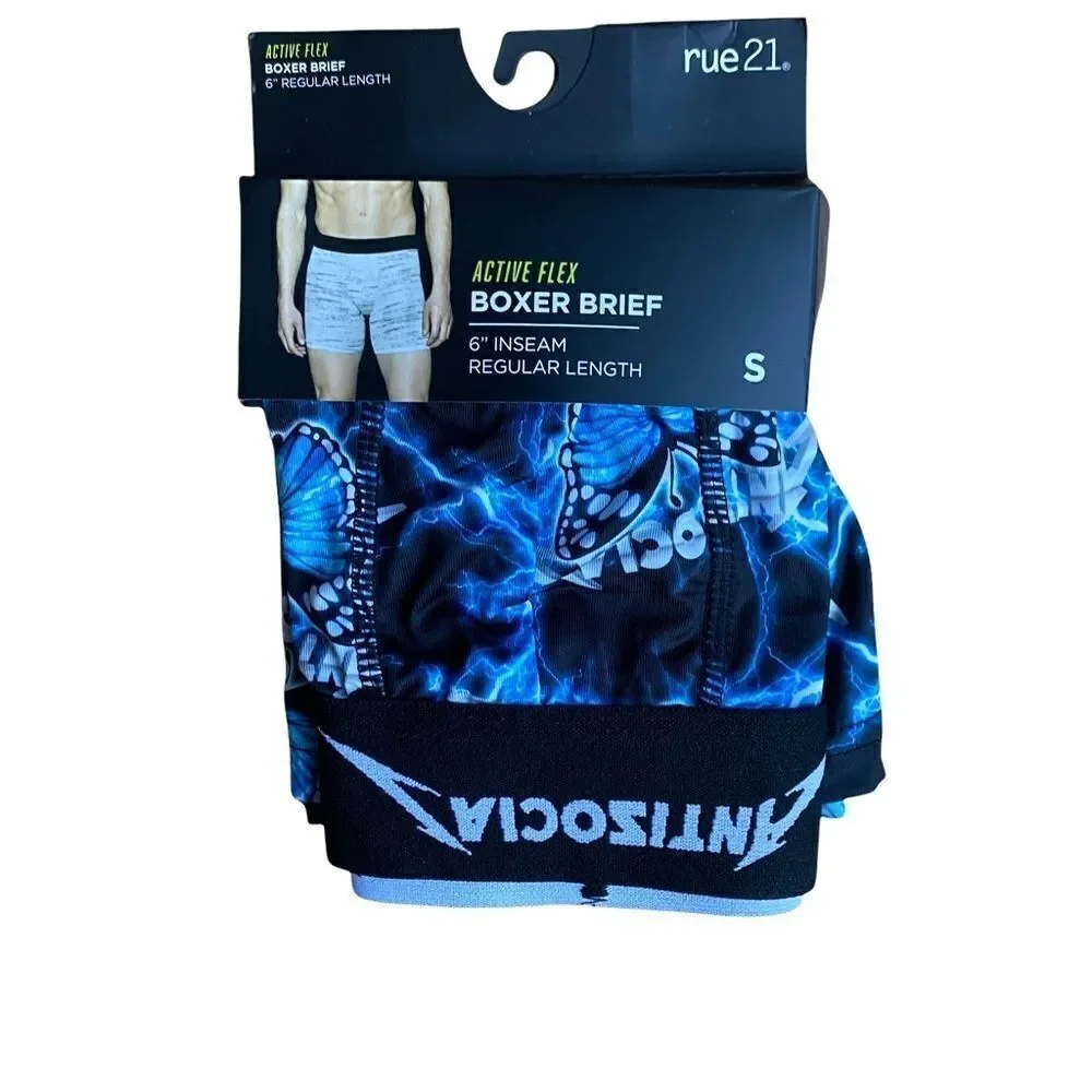 Rue 21 Boxer Briefs Active Flex Size Small NWT